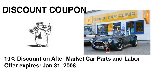 Discount Coupon jan2008
